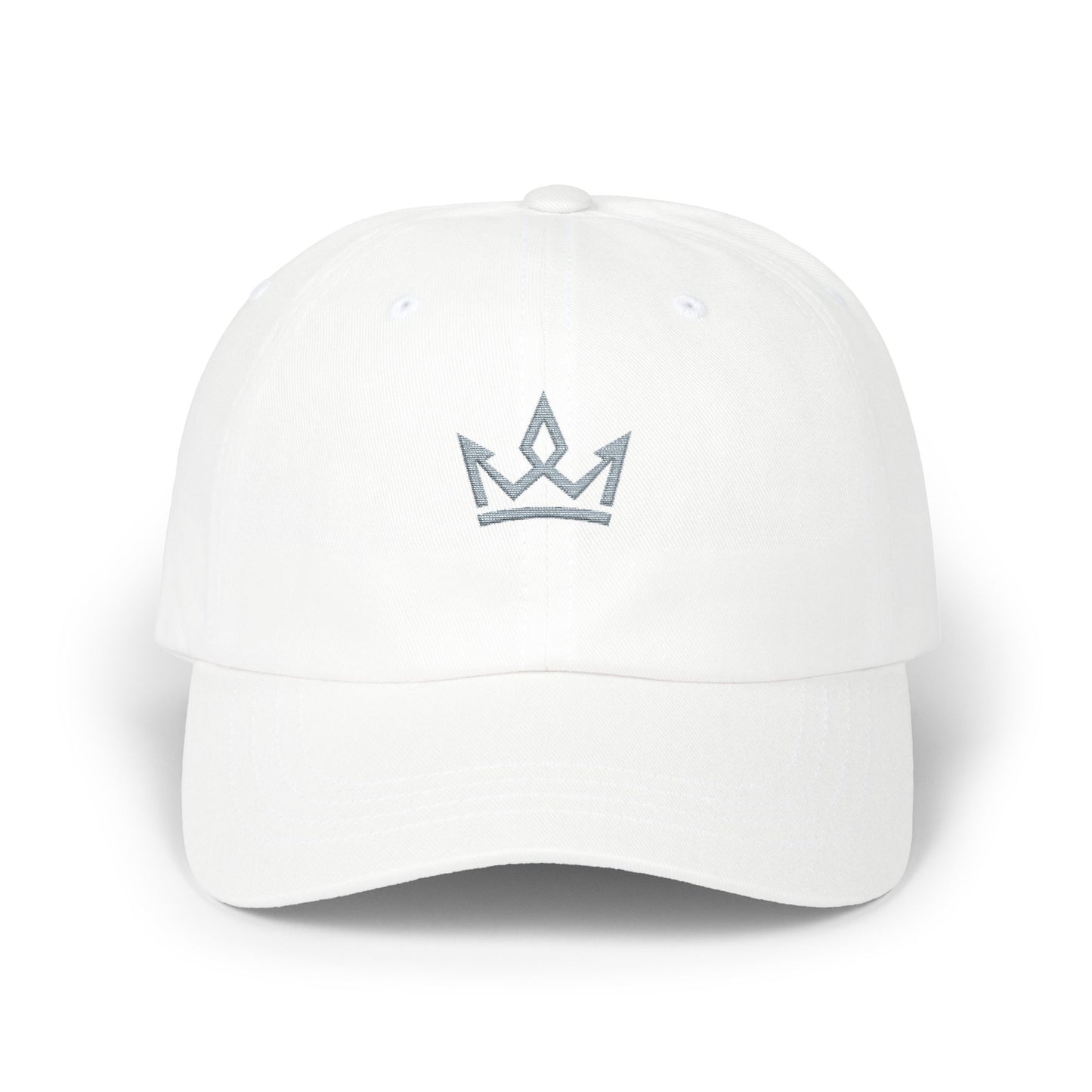 KINGDOM Crown Dad Cap | Minimal Christian Streetwear Hat