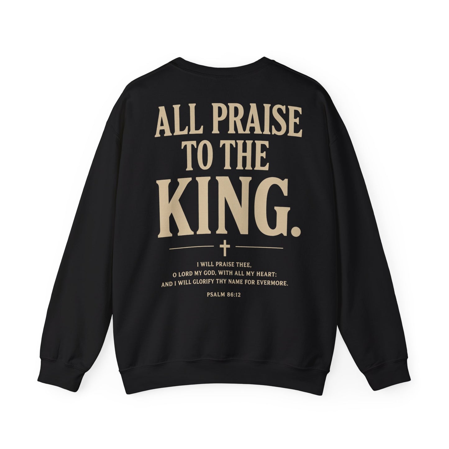 Saved Heavy Blend Crewneck Sweatshirt | Minimal Christian Streetwear