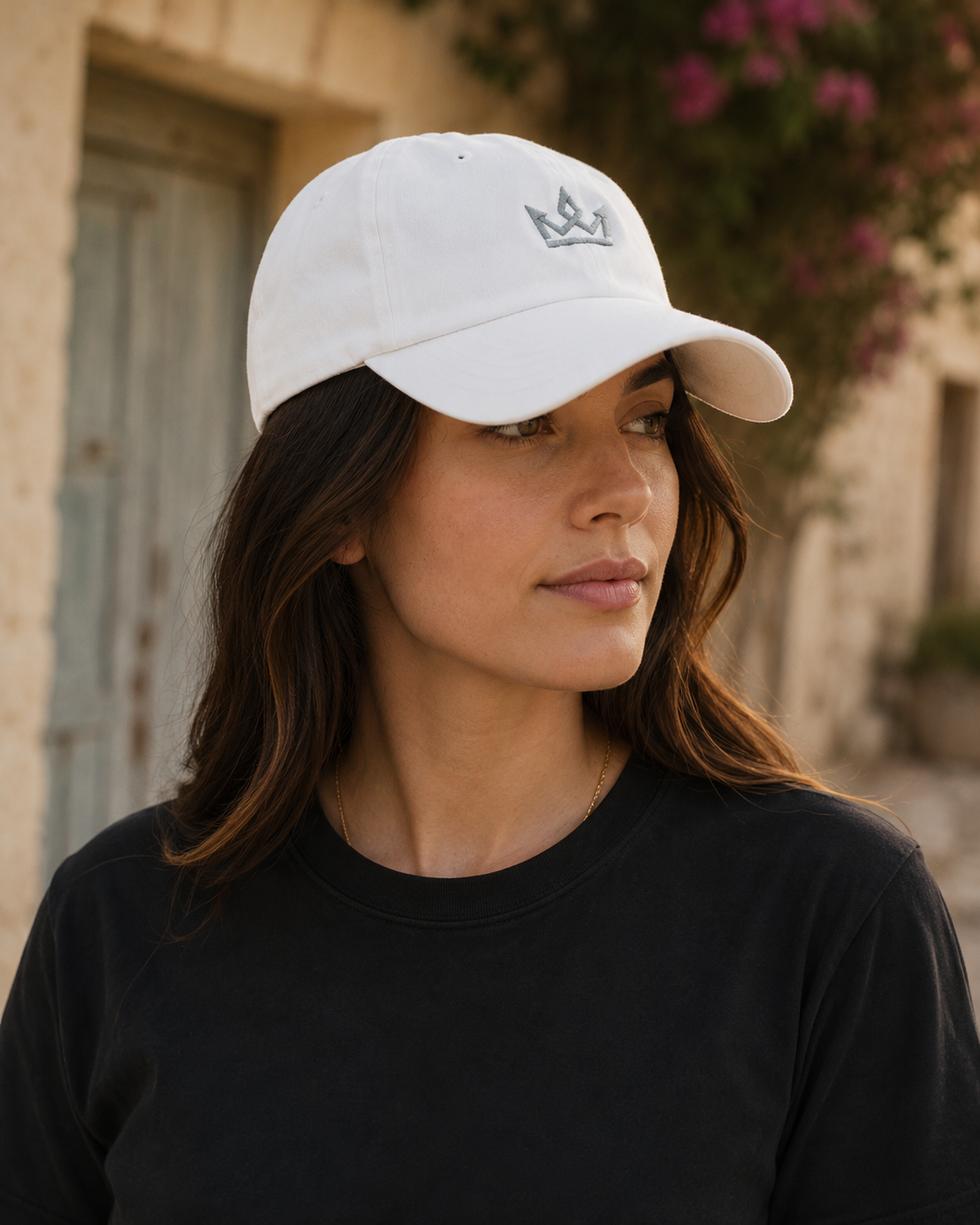 KINGDOM Crown Dad Cap | Minimal Christian Streetwear Hat