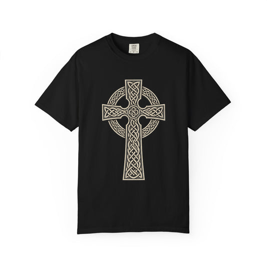 Celtic Cross Christian T-Shirt | Kingdom Supply Faith Streetwear