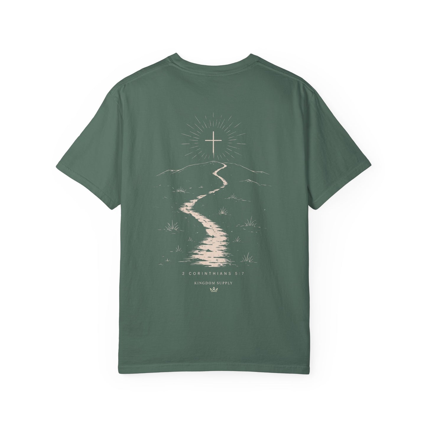Walk By Faith Christian T-Shirt | 2 Corinthians 5:7